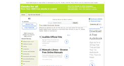 Desktop Screenshot of ebooks-for-all.com